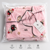 Pink Teddy Bear Fleece Pajama Set