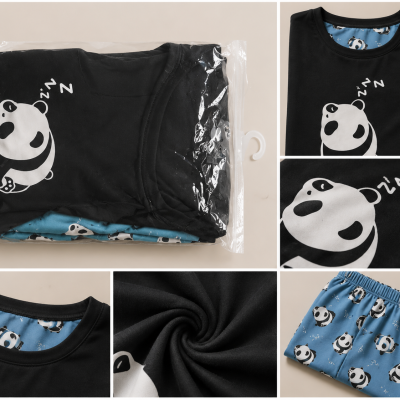 Mint Green Hippo Pajama Set