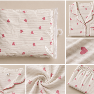 Peppa Character Pink Pajama Set