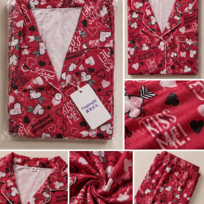 Superhero Print Pajama Set